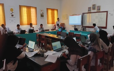 MTsN 1 Bangka Tengah Melakukan Penyusunan Kurikulum Berbasis Cinta (KBC) Tahun Ajaran Baru 2026/2027