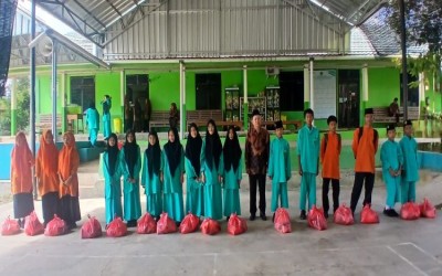 MTsN 1 Bangka Tengah Peduli Kehidupan Sosial Melalui Infak dan Shadaqah